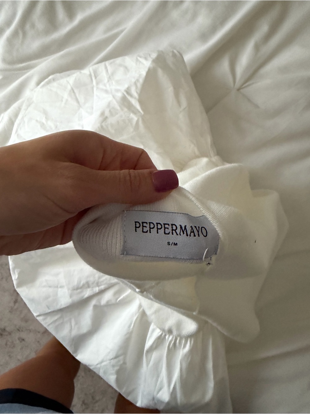 Peppermayo White Halter Mini Dress - Picture 4 of 4